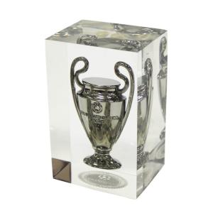 UEFAチャンピオンズリーグ オフィシャル レプリカトロフィー3D アクリルフレーム入り 70mm (UEFA-CL-70-AC)の商品画像