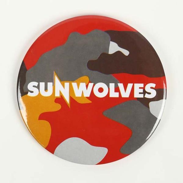 SUNWOLVES(サンウルブズ) オフィシャル 缶バッジ(迷彩)(SWKB001KM)