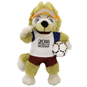 2018FIFAワールドカップ(W杯)ロシア オフィシャル ザビワカ ぬいぐるみ(35cm)(963)｜fcfa