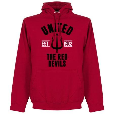 RE-TAKE(リテイク) マンチェスターユナイテッド Established パーカー(レッド)(...