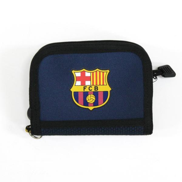 FCバルセロナ オフィシャル ラウンド ウォレット(ネイビー)(FCB-111)