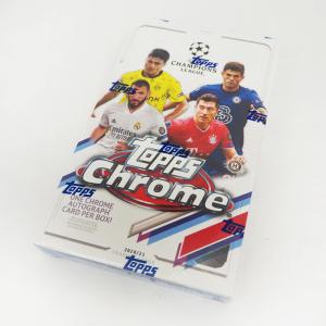 (未開封BOX) TOPPS 2020-21 UEFA CHAMPIONS LEAGUE CHROME HOBBY (Topps/トップス) (サッカー サポーター グッズ トレーディングカード)の商品画像