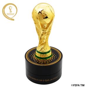 2022 FIFAワールドカップ カタール オフィシャル トロフィー レプリカ 回転台座付き