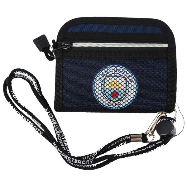 マンチェスターシティ オフィシャル ラウンド ウォレット(ネイビー)(MC-001A)