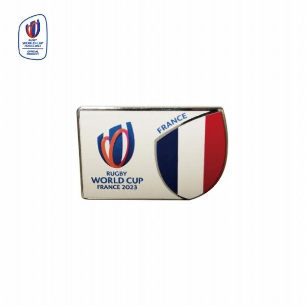 【特価】ラグビーワールドカップ2023 フランス オフィシャル ピンバッジ FRANCE【RUGBY...