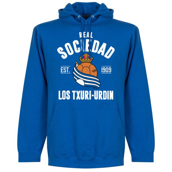 RE-TAKE(リテイク) レアルソシエダ Established パーカー(ブルー)