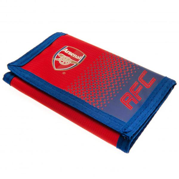 アーセナル オフィシャル ナイロン ウォレット FD (レッド×ブルー)