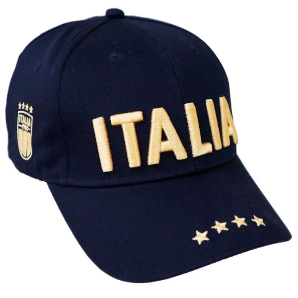 イタリア代表 オフィシャル キャップ(ネイビー) (FG1504)