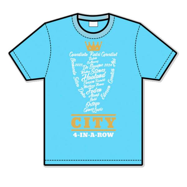 RE-TAKE(リテイク) マンチェスターシティ 23-24  EPL Champions Tシャツ...