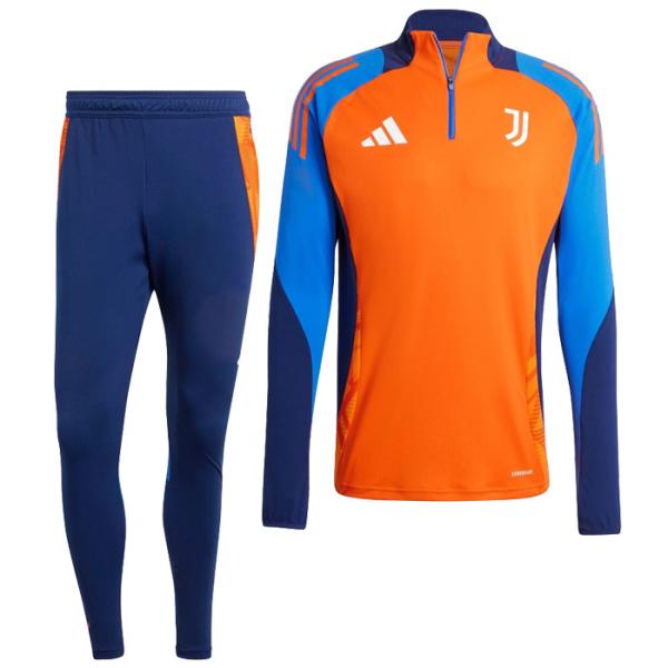 ユベントス 24-25 TIRO24 1/4 ZIPトレーニング トップ長袖&amp;パンツ 上下セット(オ...