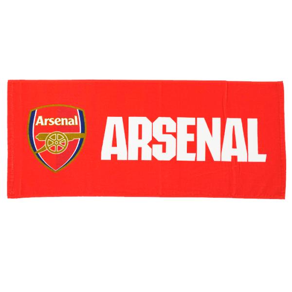 アーセナル オフィシャル フェイスタオル(レッド)(ARS54651)