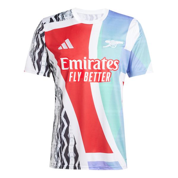 アーセナル 24-25 プレマッチシャツ 半袖(マルチ)【adidas/アディダス】(JE7562)