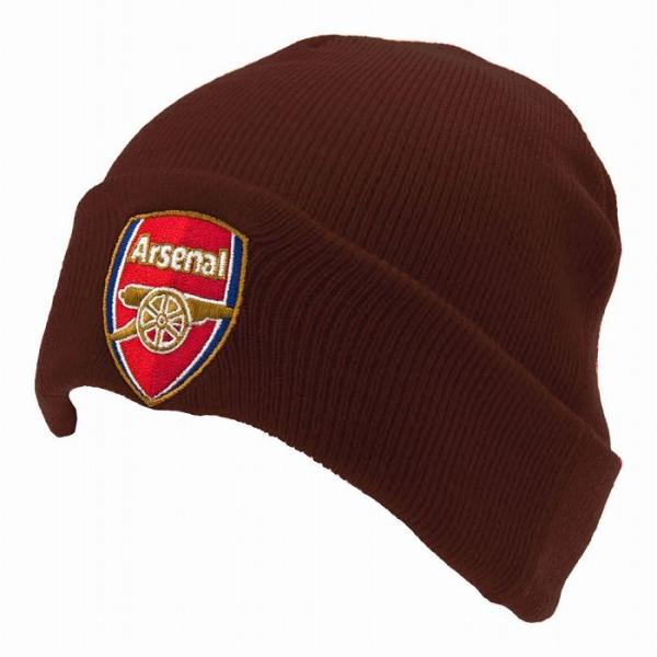 アーセナル オフィシャル ニットキャップ TU Maroon(マルーン)