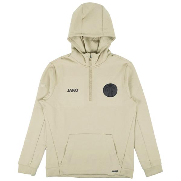 マインツ 24-25 1/4 ZIP フーディー (ベージュ)【JAKO/ヤコ】(MZ6724CM-...