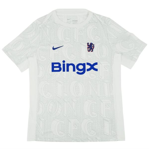 チェルシー 25-26アカデミープレマッチ トップ 半袖 (ホワイト×ブルー)【NIKE/ナイキ】(...