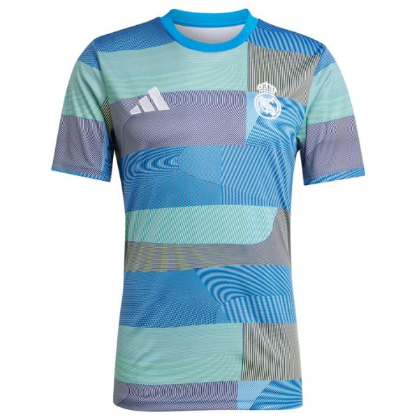 レアルマドリード 25-26 プレマッチシャツ 半袖(ブルー)【adidas/アディダス】(JP41...