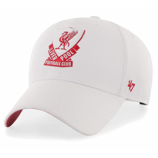 リバプール オフィシャル キャップ 1989 (ホワイト×レッド) 47 MVP SNAPBACK【...