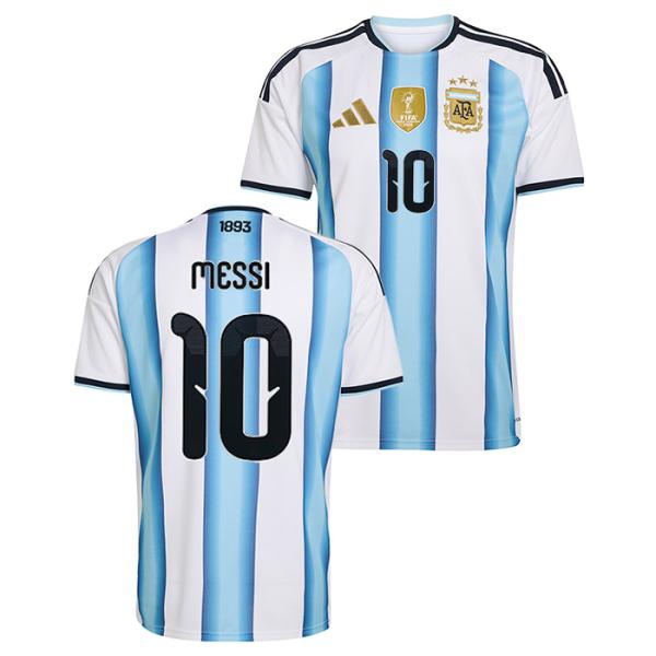 ●アルゼンチン代表 2026 ホーム 半袖 ユニフォーム No.10 メッシ【adidas/アディダ...
