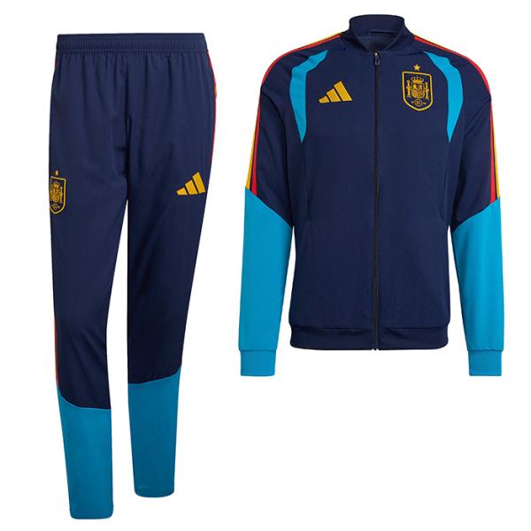 スペイン代表 2026 TIRO26 プレゼンテーション ジャケット＆パンツ 上下セット(ネイビー)...