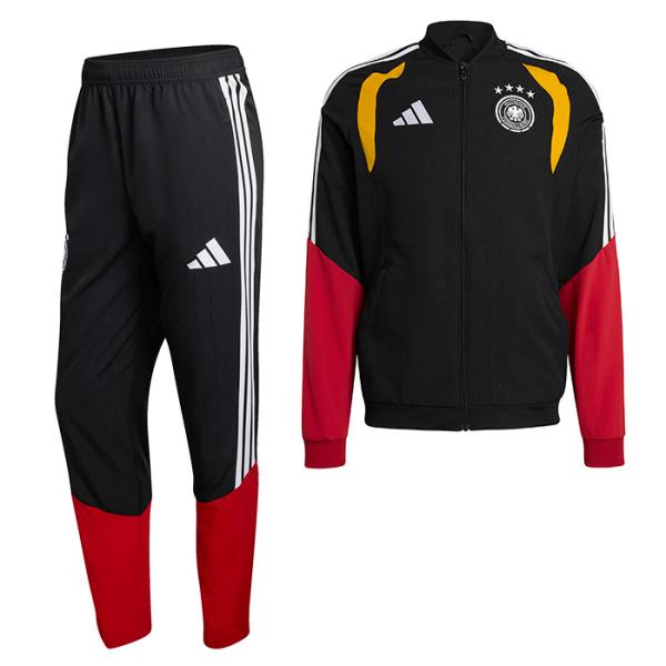 ドイツ代表 2026 TIRO26 プレゼンテーション ジャケット＆パンツ 上下セット(ブラック)【...