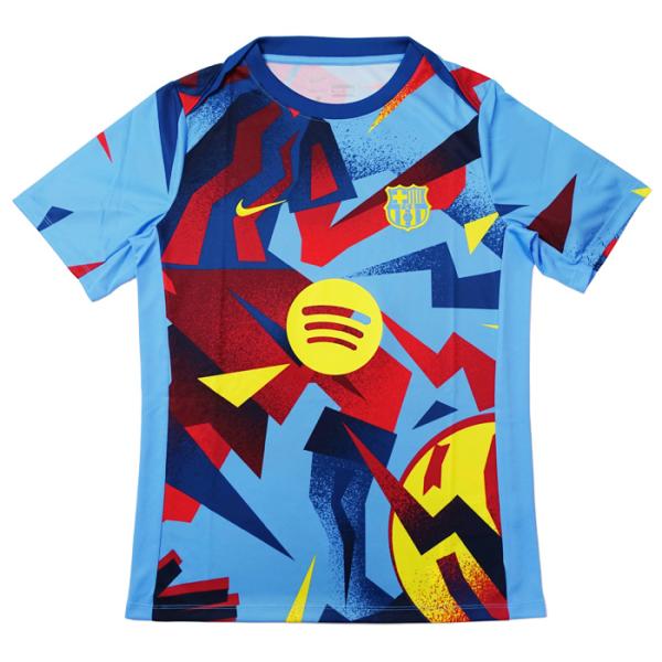 FCバルセロナ 25-26 ACDPR プレマッチ トップ 半袖(ブルー×イエロー)【NIKE/ナイ...