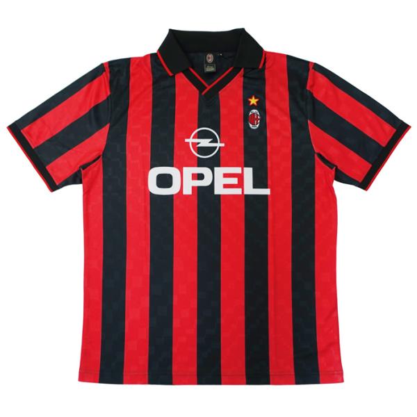 ●ACミラン 95-96 ホーム 半袖 レトロ ユニフォーム (復刻モデル)【COPA/コパ】(21...
