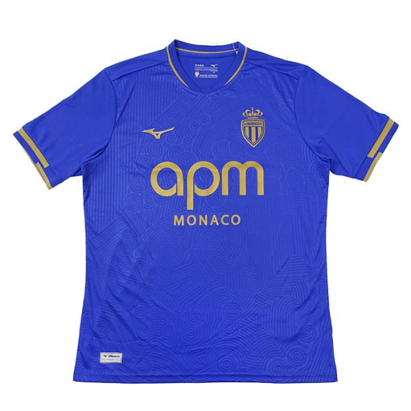 ○ASモナコ 25-26 アウェイ 半袖 ユニフォーム【MIZUNO/ミズノ】(P2GACX77-1...