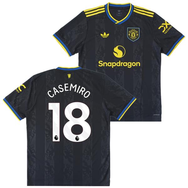 ●マンチェスターユナイテッド 25-26 サード 半袖 ユニフォーム No.18 カゼミーロ【adi...