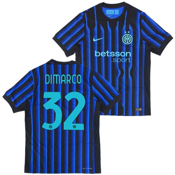 ◆●インテル 25-26 ホーム Dri-FIT ADV 半袖 ユニフォーム No.32 ディマルコ...