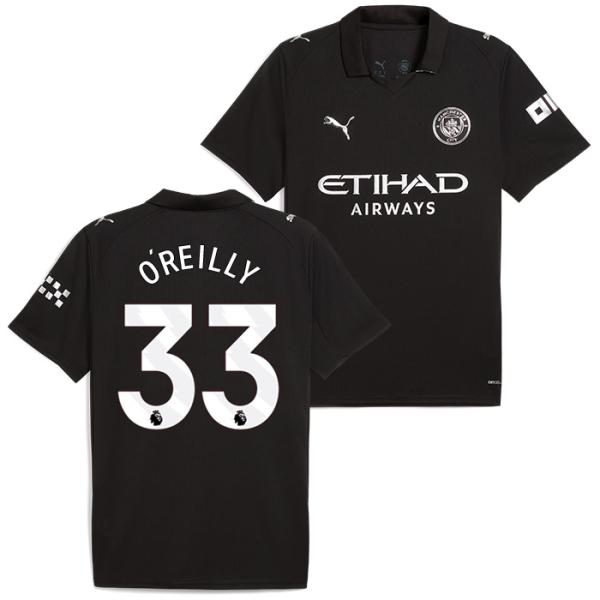 ●マンチェスターシティ 25-26 アウェイ 半袖 ユニフォーム No.33 オライリー【PUMA/...