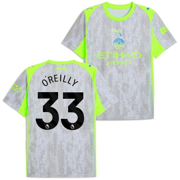 ●マンチェスターシティ 25-26 サード 半袖 ユニフォーム No.33 オライリー【PUMA/プ...