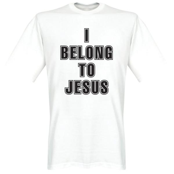 RE-TAKE(リテイク) I Belong To Jesus Tシャツ(ホワイト)