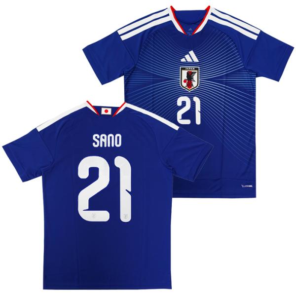 ●アディダス サッカー日本代表 2026 ホーム レプリカ ユニフォーム No.21 佐野海舟【ad...