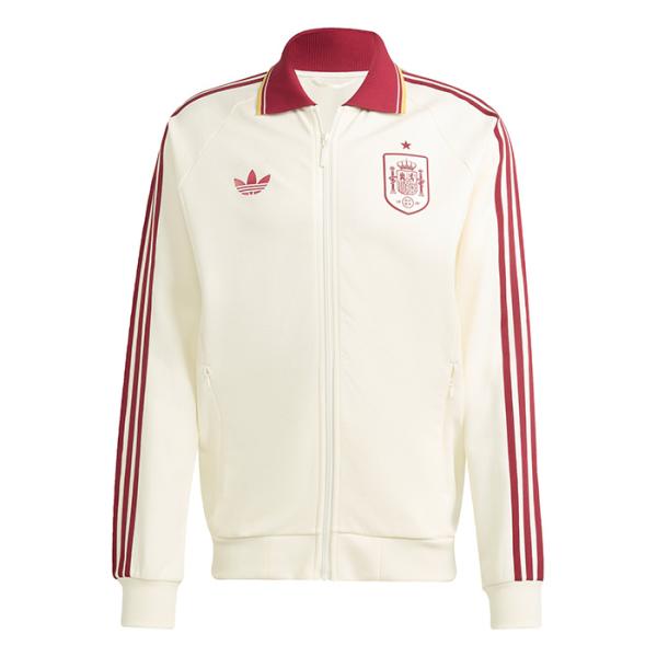 ●スペイン代表 2026 アウェイ アンセムジャケット(オフホワイト)【adidas/アディダス】(...