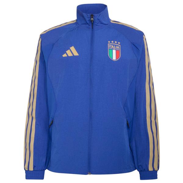 イタリア代表 2026 ホーム アンセムジャケット(ブルー)【adidas/アディダス】(JY960...