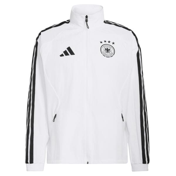 ドイツ代表 2026 ホーム アンセムジャケット(ホワイト)【adidas/アディダス】(JZ933...