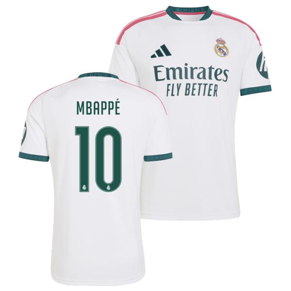 ●レアルマドリード 26-27 ホーム 半袖 ユニフォーム No.10 エムバペ【adidas/アデ...