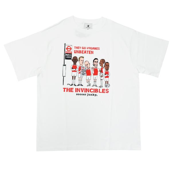 soccer junky(サッカージャンキー) THE INVINCIBLES プレミアム Tシャツ...