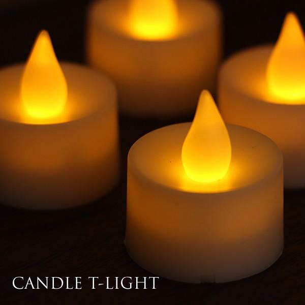 CANDLE T-LIGHT 6個セット（ティーライト LEDキャンドルライト）