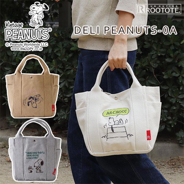 ルートート デリ ピーナッツ 0A（SNOOPY ピーナッツ カバン コットンバッグ サブバッグ ラ...