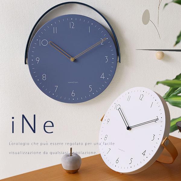 iNE イネ（掛時計 置時計 ウォールクロック おしゃれ シンプル モダン）