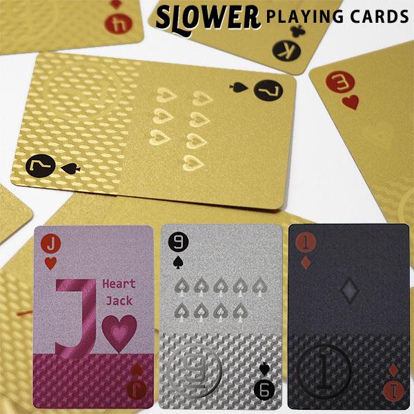 SLOWER PLAYING CARDS トランプ