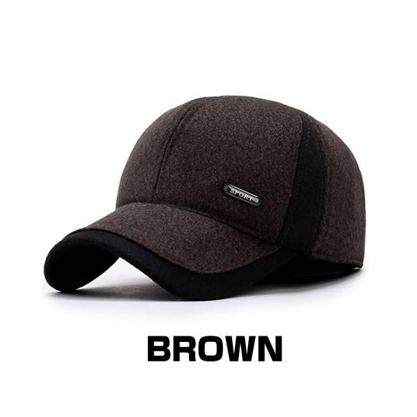キャップ メンズ ブラウン 帽子 ハット メンズ 防寒 おしゃれ 人気 レディース ファッション C...