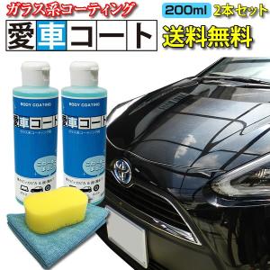 fcl 洗車 fcl.のガラスコーティング剤 fcl 愛車コート 2本セット 洗車後の艶出しに！ 簡単ガラスコーティング！ 超撥水 洗車 送料無料