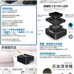 自宅喫煙所 逆流 煙 吸い込む 脱臭機 空気清...の詳細画像3