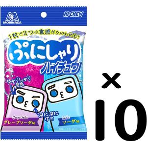 森永製菓 ぷにしゃり ハイチュウ 32g×10個