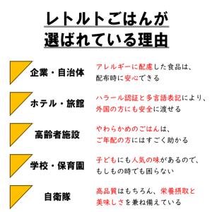 非常食 保存食 7年 水なし レトルトごはんア...の詳細画像4