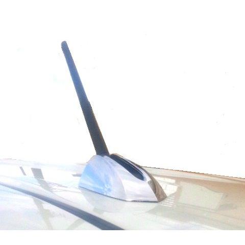 アンテナベースカバー クロムメッキ トヨタ Ｐ10系アクア（AQUA）　【UNICO ZONE 】