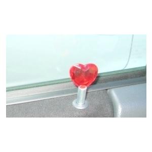 スズキ HE21S アルトラパン ドアロックピン ハートスケルトンレッド 4ヶセット UNICOZO...