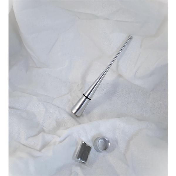 ホンダ JF1 JF2 N-BOX SLASH 110mm ショートアンテナ シルバー エヌボックス...